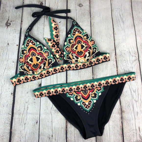 Victoria's Secret Other - Victoria's Secret Boho Triangle Bikini Set Medium